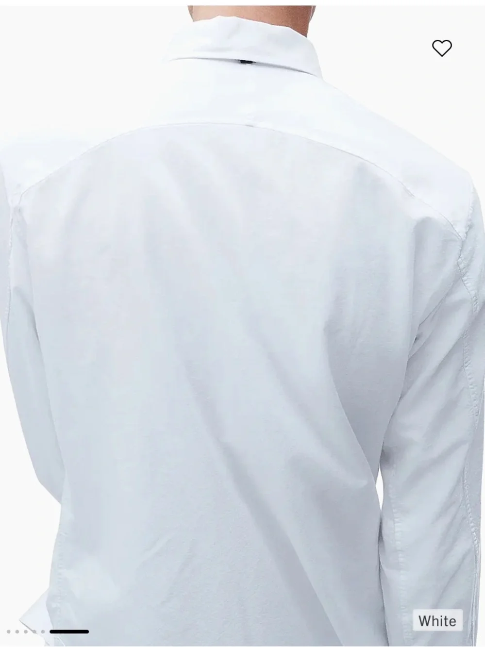 Rag & Bone Tomlin Logo Cotton Oxford Shirt, Size Large